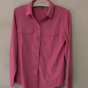 Eddie Bauer Pink Women's Blouse